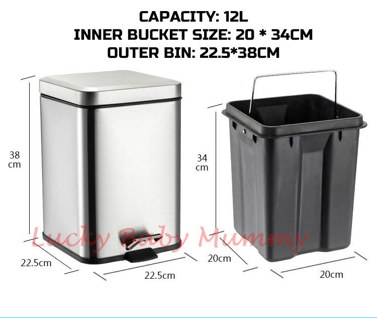 Premium Quality Steel Dust Bin