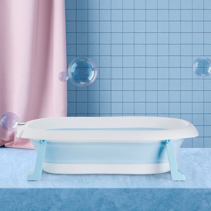 Foldable Baby Bathtub With Thermometer