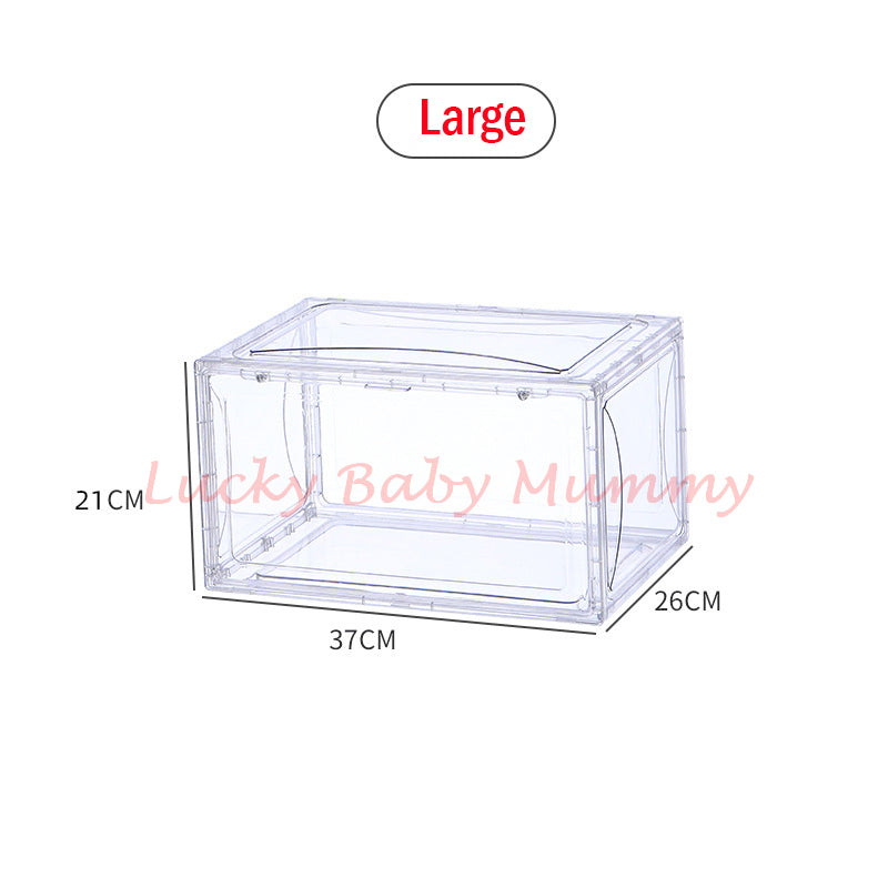 Transparent PP Plastic Shoes Box